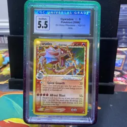 Gyarados Gold Star Holo Graded Cgc 5.5 Rare Low Pop 102/110 Pokemon 2006 - Image 3
