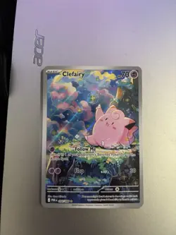 The Pokemon Company Lillie's Clefairy ex Full Art Holo 190 HP Sv09 094/88 - Image 1