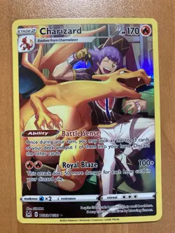 Charizard TG03/TG30 Trainer Gallery Pokemon Card Crown Zenith NM Fast Shipping - Image 1