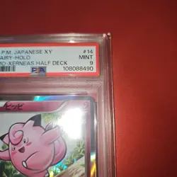Pikachu PSA9 XY Series Promo Card 014XY P Pokemon Collectible - Image 3