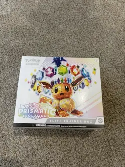 *SEALED* Pokemon Prismatic Evolutions Elite Trainer Box Eevee 2024 English - Image 1