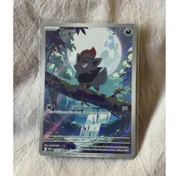 Pokemon Zorua Illustration Rare Holo Sv: White Flare 142/086 70 HP (2025) - Image 1