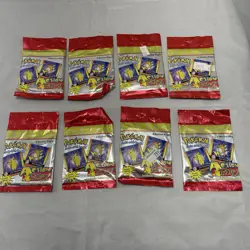 Pokemon Action Flipz Packs- 1999 Sealed (8 Packs!!!!) - Image 1