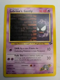 Sabrina's Gastly 96/132 Common Gym Challenge Pokemon Unlimited - Image 1
