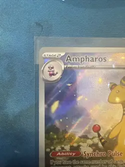 Ampharos Illustration Rare 090/086 Chaos Rising Pokemon Eng NM Holo EARLY - Image 2