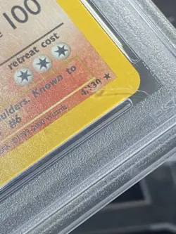 CRACKED Pokemon Charizard Base Set 2 Holo Rare #4 PSA 5 SEE PHOTOS - Image 5
