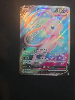 Mew V (Full Art) 250/264 Sword & Shield Pokemon Fusion Strike Holo Alternate Alt - Image 3