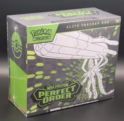 (1) FACTORY SEALED POKEMON MEGA EVOLUTION PERFECT ORDER ELITE TRAINER BOX ETB - Image 1