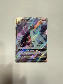 Toxapex GX 136/145 Guardians Rising NM Full Art Ultra Rare Pokemon Card - Image 1