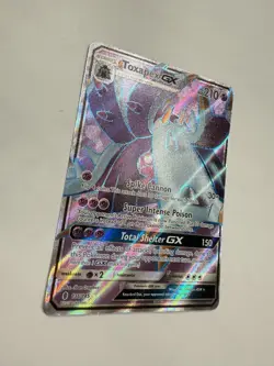 Toxapex GX 136/145 Guardians Rising NM Full Art Ultra Rare Pokemon Card - Image 2