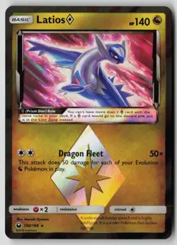 Pokemon TCG SM - Celestial Storm #108/168 Latios Prism Star - Image 1