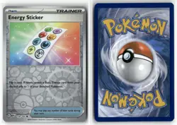 Energy Sticker 159 Reverse Holo 151 Pokemon Uncommon Reverse Holo Near Mint - Image 3