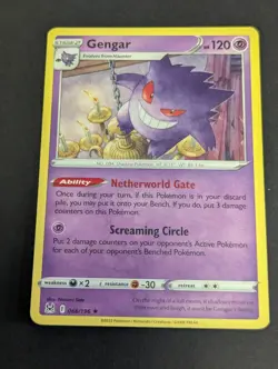 Pokemon - Gengar 066/196 - Deck Exclusive Rare -Non Holo Lost Origins Nm /Vlp - Image 1