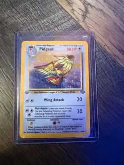Pokemon TCG WOTC 1st Edition Pidgeot 8/64 Jungle Set 1999 Holo Rare Foil Pokemon - Image 1