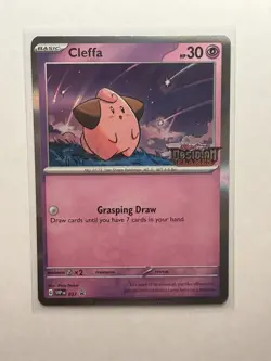 Cleffa - SVP037 - SVP Black Star Promos (Prerelease) Pokemon SV Black St - Image 1