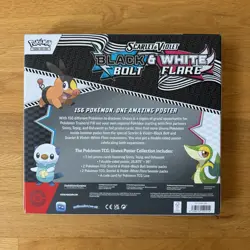 Pokemon TCG: Scarlet & Violet—Black Bolt & White Flare Poster Collection Sealed - Image 2