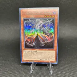 YUGIOH MITSURUGI NO MIKOTO ARAMASA ALIN-EN090 SUPER 1ST ED NM - Image 2