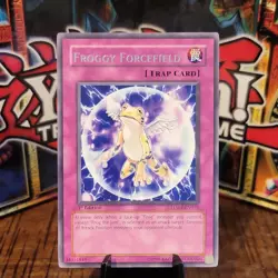Yu-Gi-Oh! Froggy Forcefield LODT-EN073 1st Edition Rare Near Mint NM - Image 1