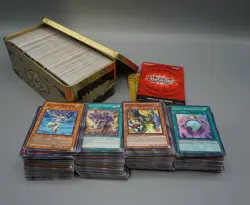 Huge Yu-Gi-Oh! Card Lot: Over 800 Cards in Collector's Tin-xvii - Image 1