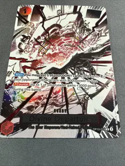 Divine Departure (Parallel) OP10-019 Royal Blood Foil One Piece Event Card NM - Image 2