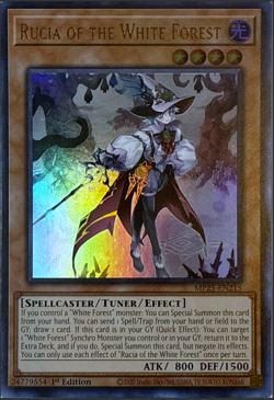 Yugioh - Rucia of the White Forest - MP25-EN215 - Ultra Rare - NM/M - Image 1
