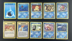 Pokemon Gym Heroes/ Challenge Misty Lot 10 Cards English ~MP/HP - Image 1