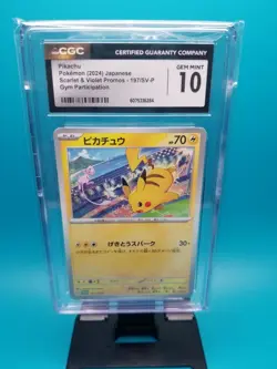Pikachu - 197/SV-P CGC 10 Promotional Card (Japanese) - Image 1