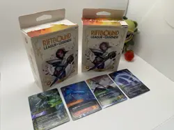x2 Riftbound TCG Spiritforged Champion Deck Lot FIORA OPENED With 4 Card Lot! - Image 1