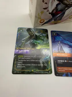 x2 Riftbound TCG Spiritforged Champion Deck Lot FIORA OPENED With 4 Card Lot! - Image 2