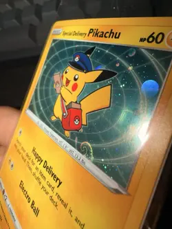 Special Delivery Pikachu SWSH074 SWSH: Sword & Shield Promo Cards Holo - Image 3