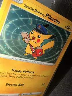 Special Delivery Pikachu SWSH074 SWSH: Sword & Shield Promo Cards Holo - Image 4