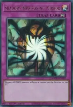 MAMA-EN097 Shadow-Imprisoning Mirror Ultra Rare 1st Edition Near Mint YuGiOh TCG - Image 1