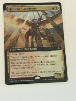 Hardened Academic Extended Art Secrets of Strixhaven Foil 351 - Image 1