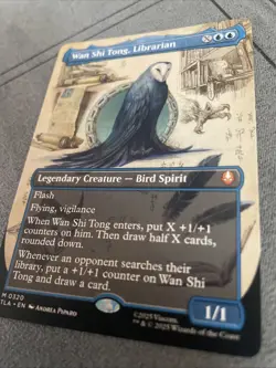 WAN SHI TONG, LIBRARIAN BORDERLESS Avatar: The Last Airbender TLA Magic MTG MINT - Image 4