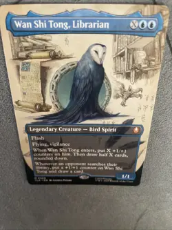WAN SHI TONG, LIBRARIAN BORDERLESS Avatar: The Last Airbender TLA Magic MTG MINT - Image 5