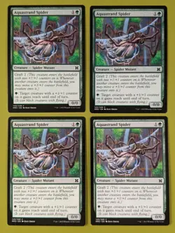 Aquastrand Spider x4 Modern Masters 2015 4x Playset Magic the Gathering MTG - Image 1
