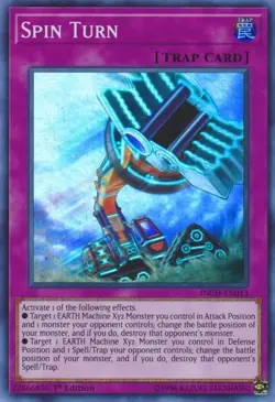 INCH-EN013 Spin Turn Super Rare 1st Edition Near Mint YuGiOh TCG - Image 1