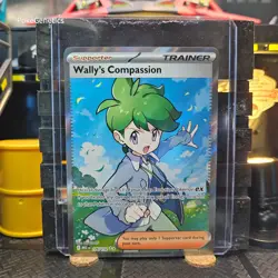 Wally's Compassion Mega Evolution Ultra Rare Pokemon TCG 176/132 ME01 - Image 1