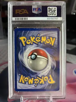 1999 Pokemon Jungle NIDORINA 40/64 1ST EDITION TCG GRADED PSA 4 - Image 2