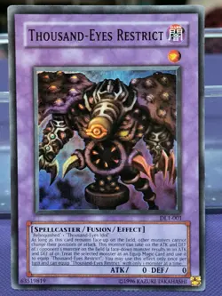 Yugioh Thousand-Eyes Restrict DL1-001 NM/LP+ - Image 1