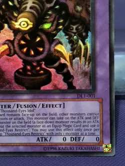 Yugioh Thousand-Eyes Restrict DL1-001 NM/LP+ - Image 4