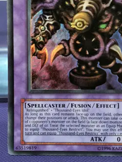 Yugioh Thousand-Eyes Restrict DL1-001 NM/LP+ - Image 5