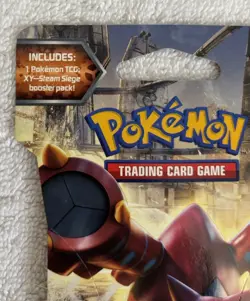 Pokemon TCG XY—Steam Siege 3 Booster Packs (10 Cards Each, 2016) - Image 2