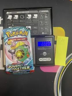 22.27g VERY HEAVY Journey Together Pokemon Sealed Booster Pack New SIR / HRU - Image 1