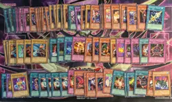 Yugioh Labyrinth of Nightmare LON Complete 83-Card 1st Ed Non-Holo Set NM/M! - Image 1