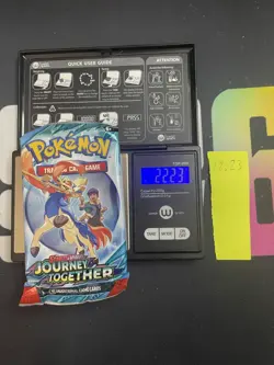 22.23g VERY HEAVY Journey Together Pokemon Sealed Booster Pack New SIR / HRU - Image 1