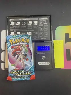 22.23g VERY HEAVY Journey Together Pokemon Sealed Booster Pack New SIR / HRU - Image 1