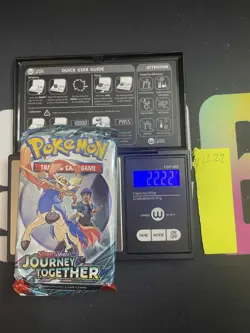 22.22g VERY HEAVY Journey Together Pokemon Sealed Booster Pack New SIR / HRU - Image 1