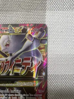 Pokemon TCG XY Breakthrough 160/162 Mega Mewtwo EX Full Art Holo Rare Card *NM* - Image 3