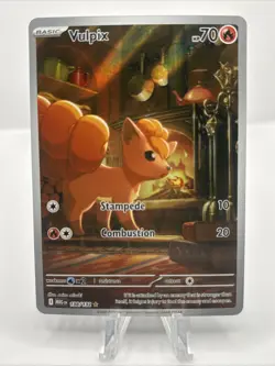 Vulpix 138/132 Illustration Rare Mega Evolution Pokemon NM - Image 1